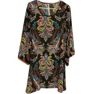 Uncle Frank Paisley Tunic/Dress Size Small